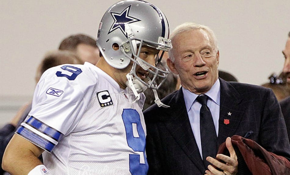 Tony Romo, Jerry Jones