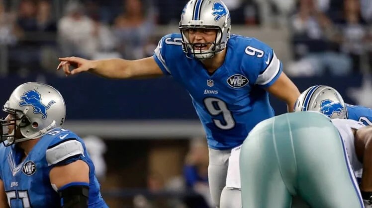 Lions quarterback Matthew Stafford called a play named for his buddy,  Clayton Kershaw