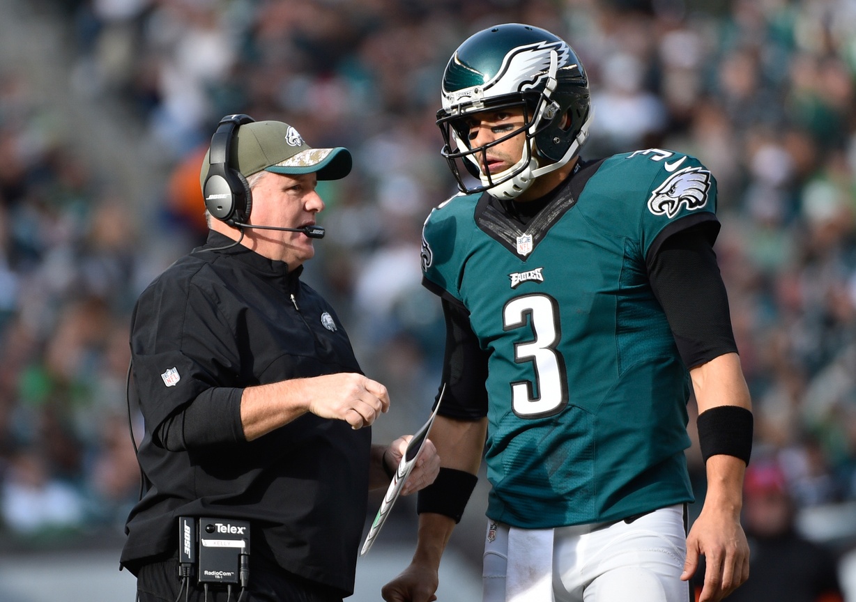 Courtesy of USA Today: Eagles may have re-signed Sanchez, but Bradford will be the starter. 