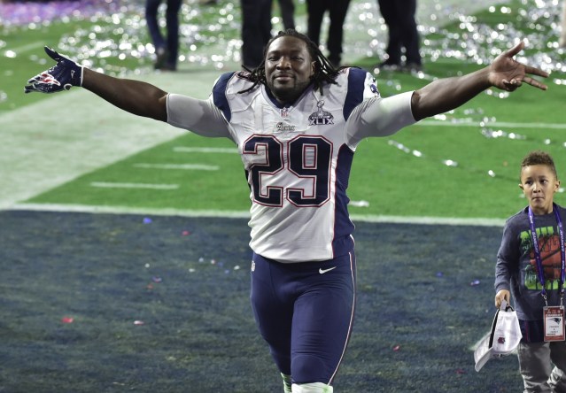 LeGarrette Blount: Luckiest guy in Arizona