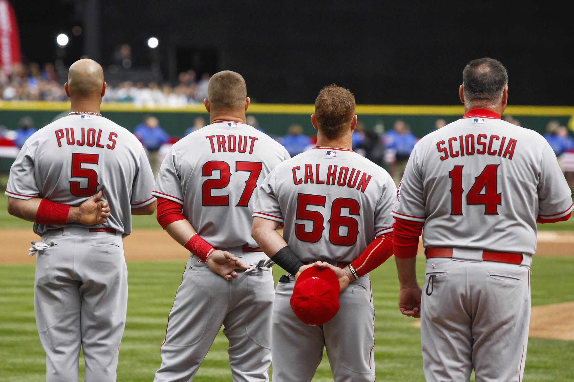Courtesy of USA Today Images: The Angels need to get production from the entire lineup. 