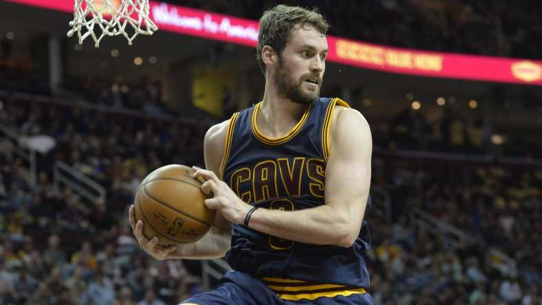 Kevin Love Game 2 2017 NBA Finals Cleveland Cavaliers Golden State Warriors