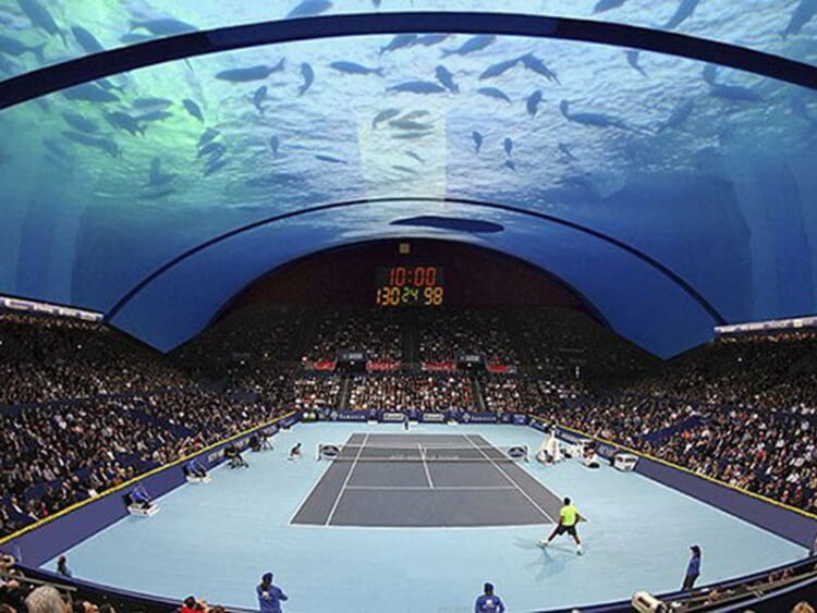 Dubai May Soon Have Underwater Tennis Complex