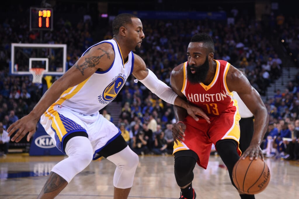 Courtesy of USA Today Sports: James Harden has to play at an elite level for the Rockets to advance. 