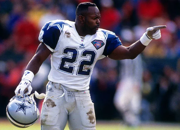 Emmitt Smith through the years