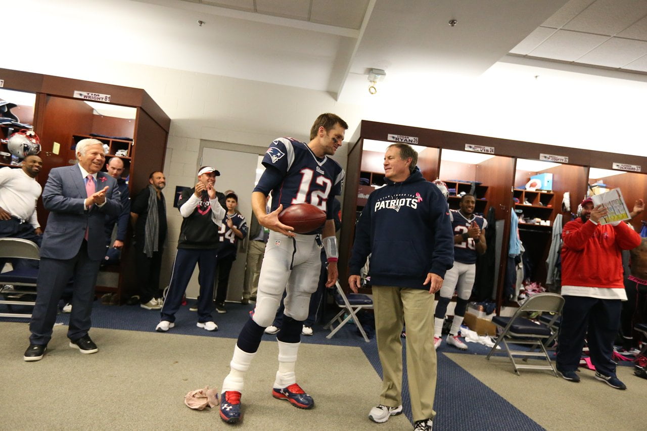 Patriots' Locker Room Attendant Jim McNally Says Tom Brady 1280 x 853