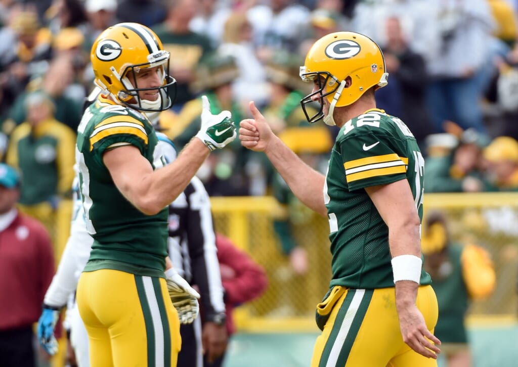 Courtesy of USA Today Sports: The talent on Green Bay's offense is unmatched in the NFL. 