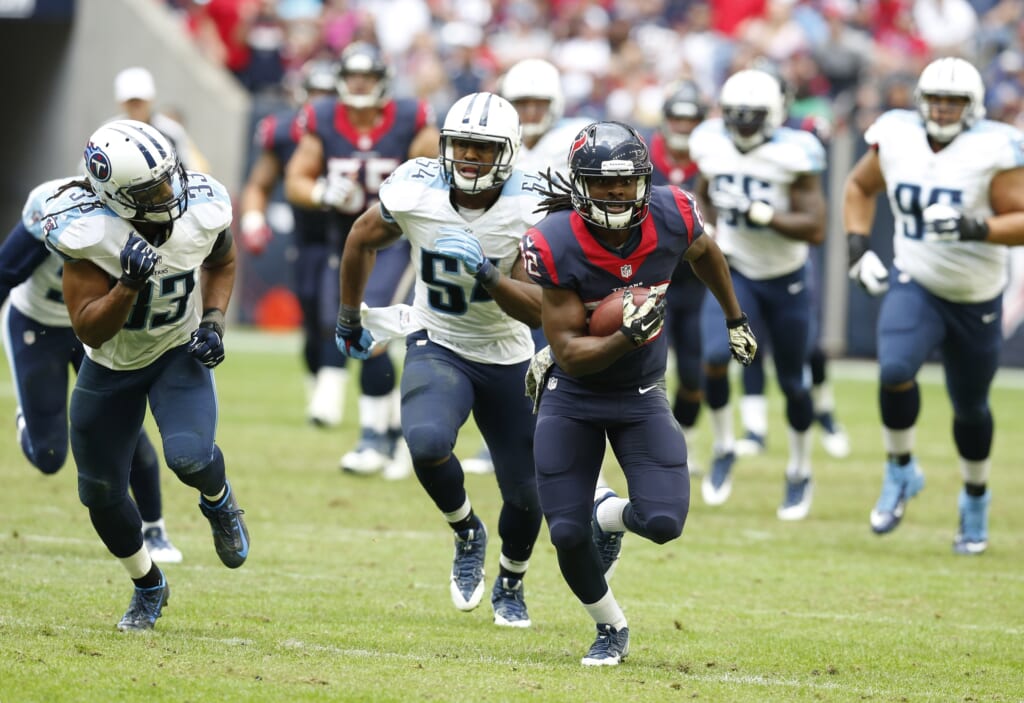 Courtesy of USA Today Sports: This will be a common sight for the Titans' defense in 2015. 