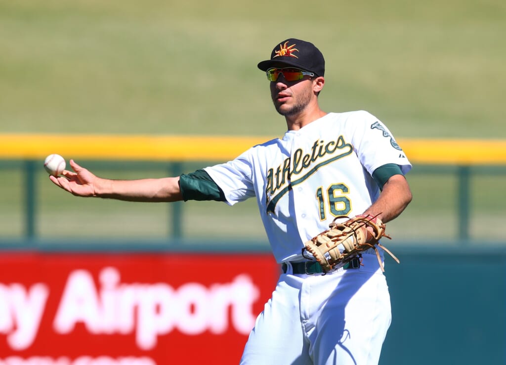 Courtesy of USA Today Sports: The A's have talented hitter in the farm, Matt Olson included. 
