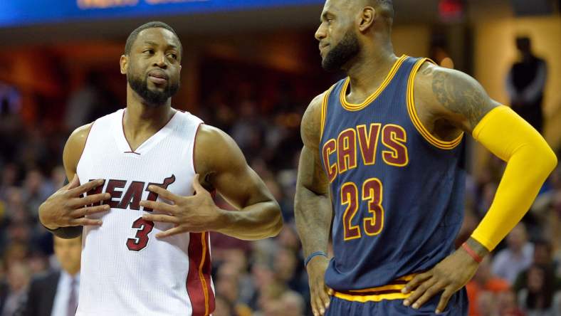 Dwyane Wade and LeBron James