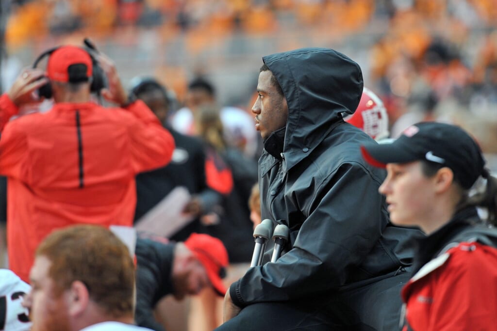 Nick Chubb injured