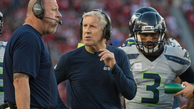 Pete Carroll is one of the NFL head coaches on the hot seat