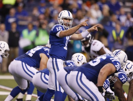 Colts QB Andrew Luck needs all the help he can get.