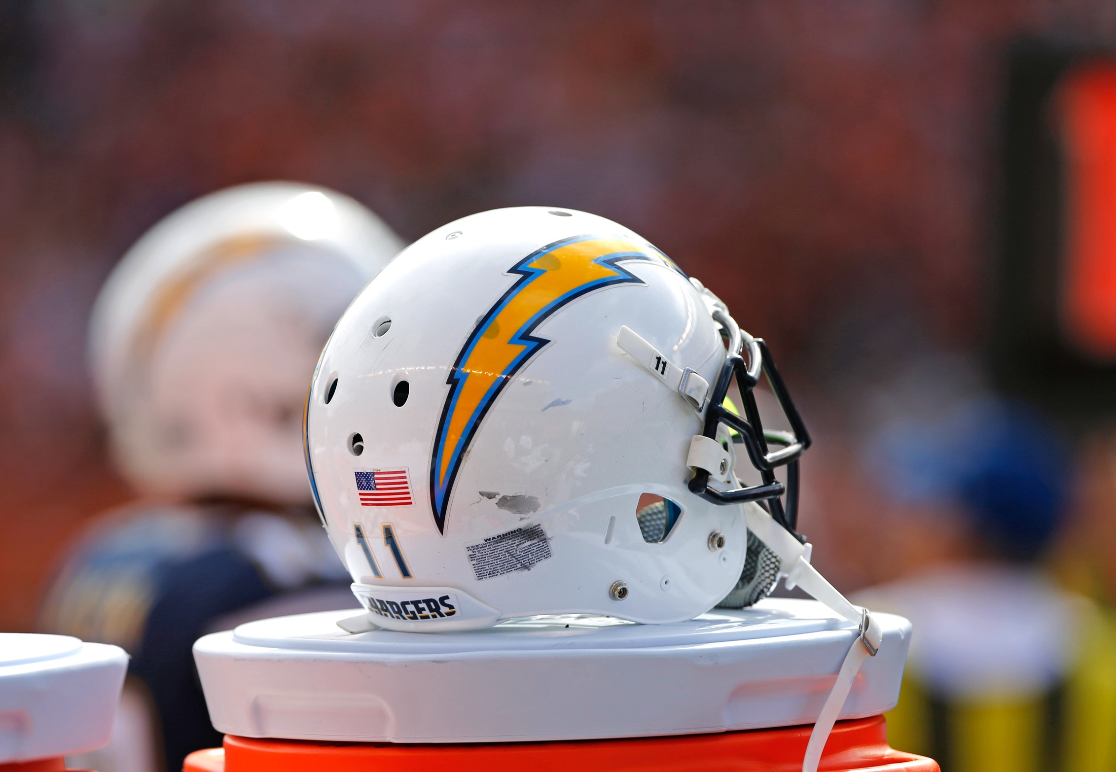 Chargers helmet StubHub Center