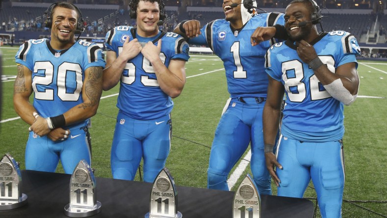 Cam Newton Luke Kuechly