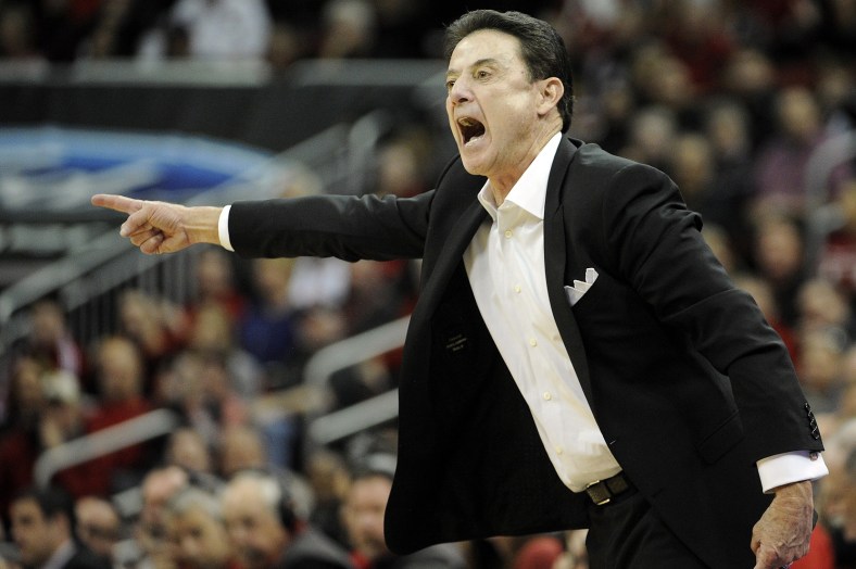 Louisville Cardinals head coach Rick Pitino is embroiled in one of the biggest scandals of college basketball in recent history