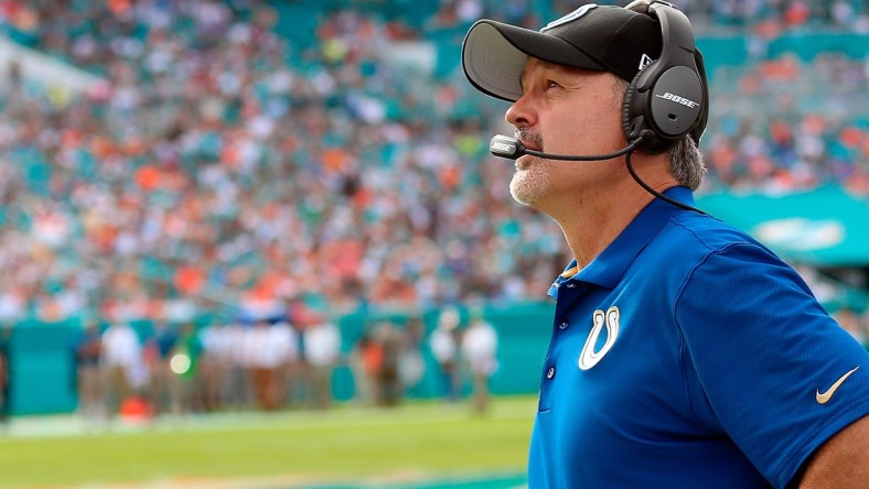 Chuck Pagano, Steve Mitchell, USA Today Sports