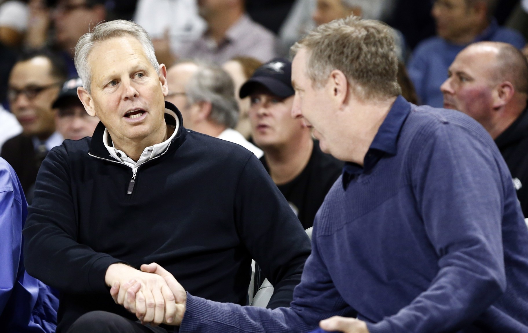 WATCH: Danny Ainge gets pwned by son, Crew Ainge