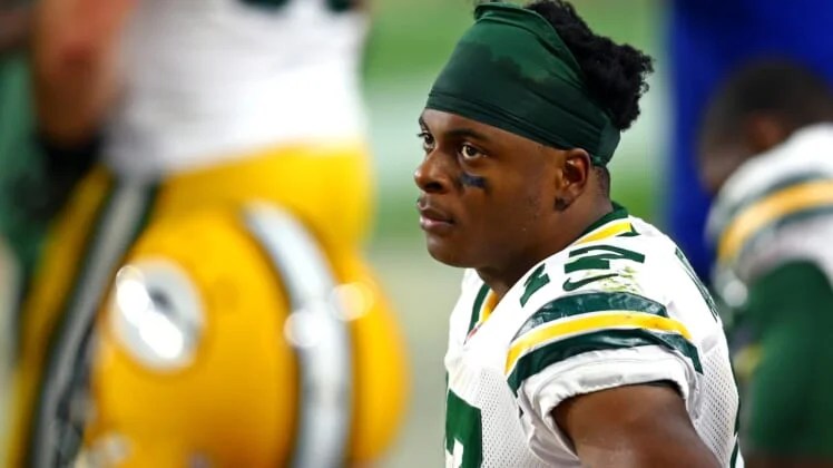 Packers' Davante Adams taken off field on stretcher after vicious hit