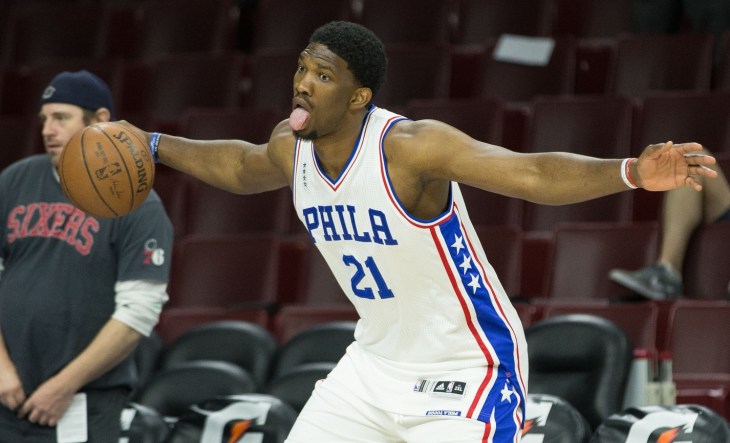 Joel Embiid shares new Sixers team nickname after Markelle Fultz pick