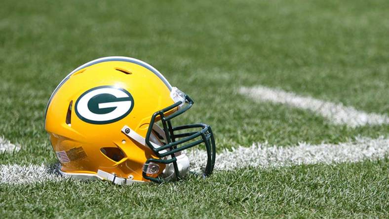 Packers helmet