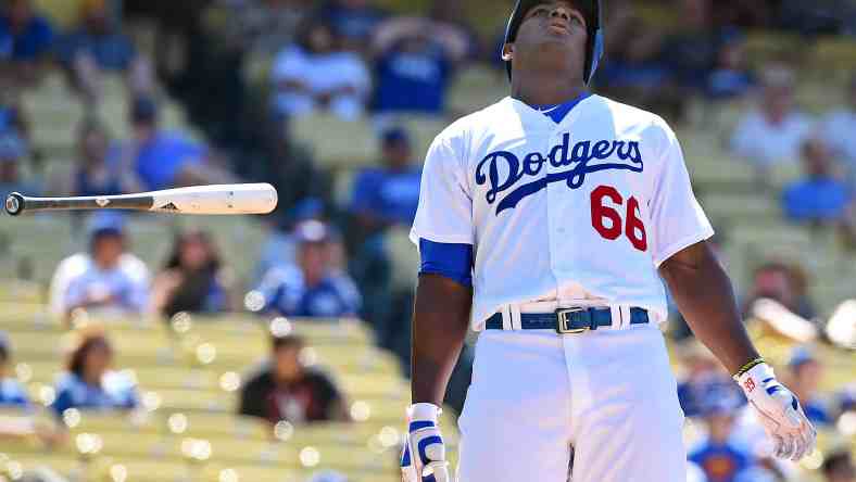 Yasiel Puig MLB Dodgers