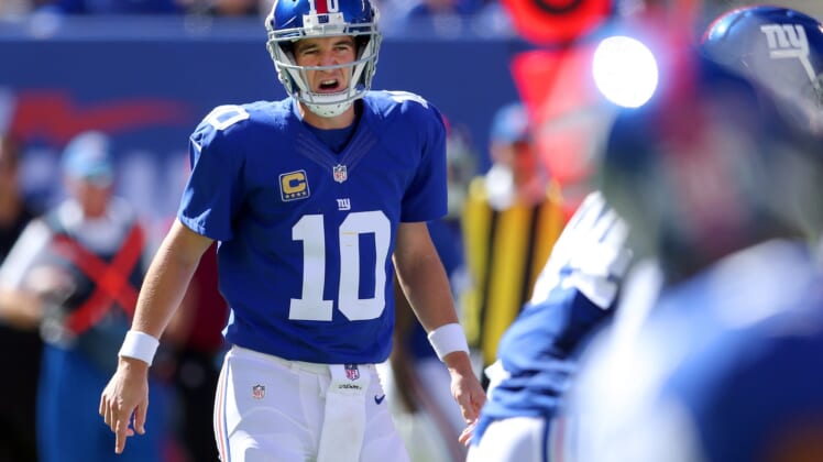 Giants quarterback Eli Manning