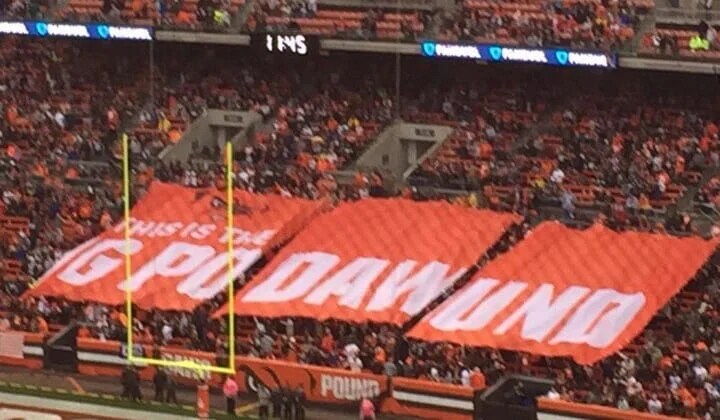 Browns fans are planning a parade if Cleveland goes 0-16 this year