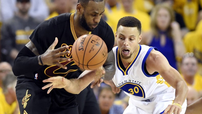 Stephen Curry LeBron James NBA FInals