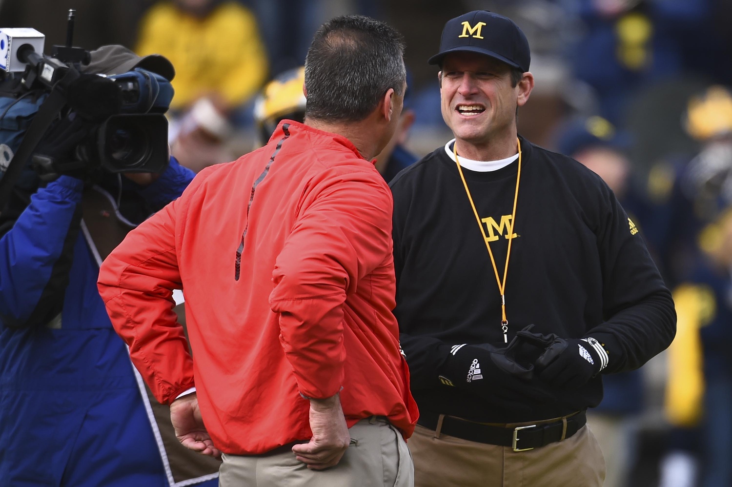 Urban Meyer and Jim Harbaugh will clash in college football Week 12