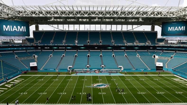 Hard Rock Stadium home of the MIami Dolphins