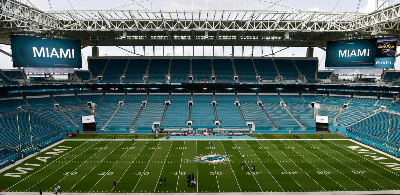 Hard Rock Stadium home of the MIami Dolphins