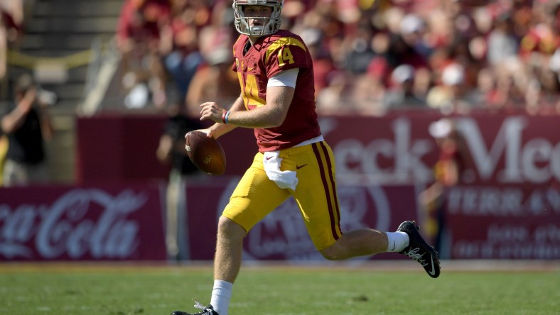 USC Trojans quarterback Sam Darnold college football