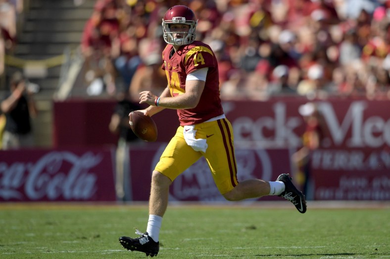 USC Trojans quarterback Sam Darnold college football