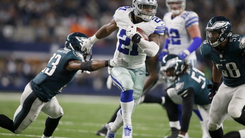 Ezekiel Elliott Dallas Cowboys Philadelphia Eagles