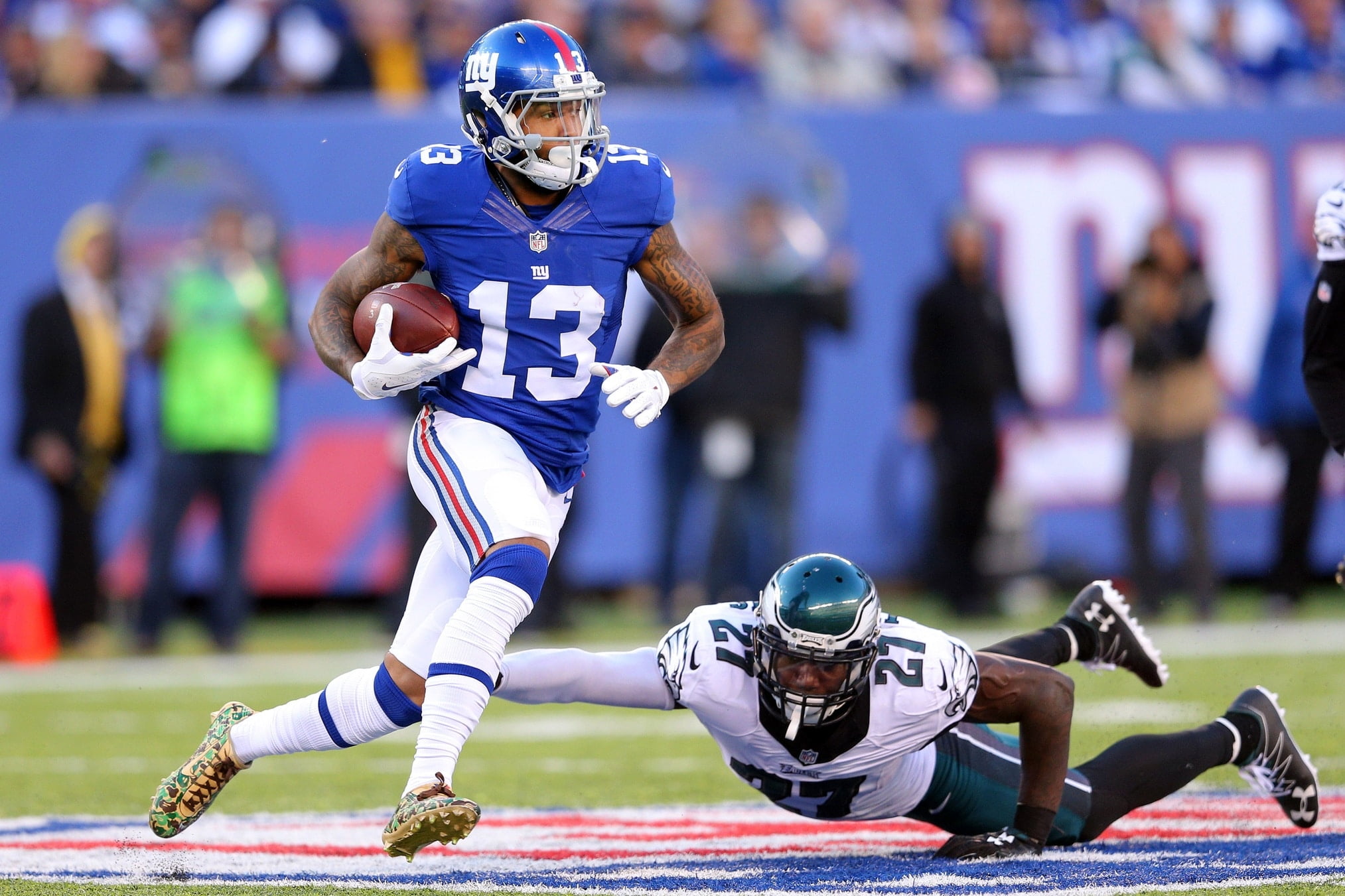 Browns acquiring OBJ from Giants