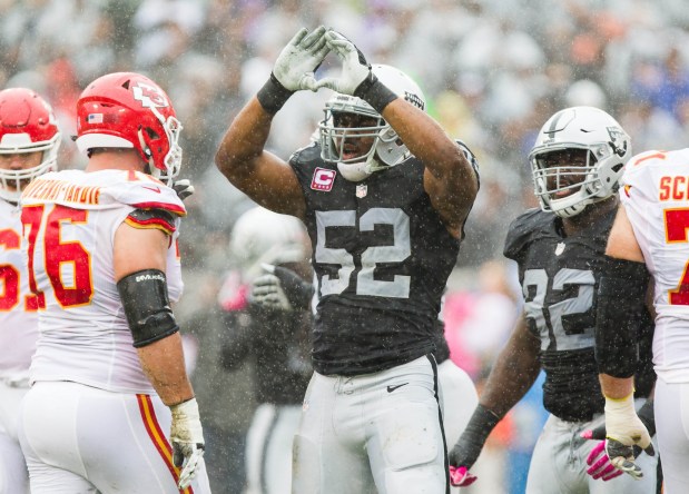 Raiders players were stunned by Khalil Mack trade