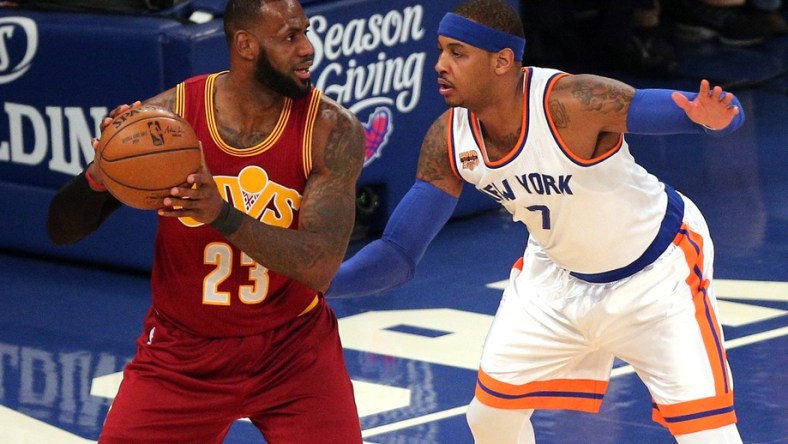 LeBron James Carmelo Anthony top 100 NBA