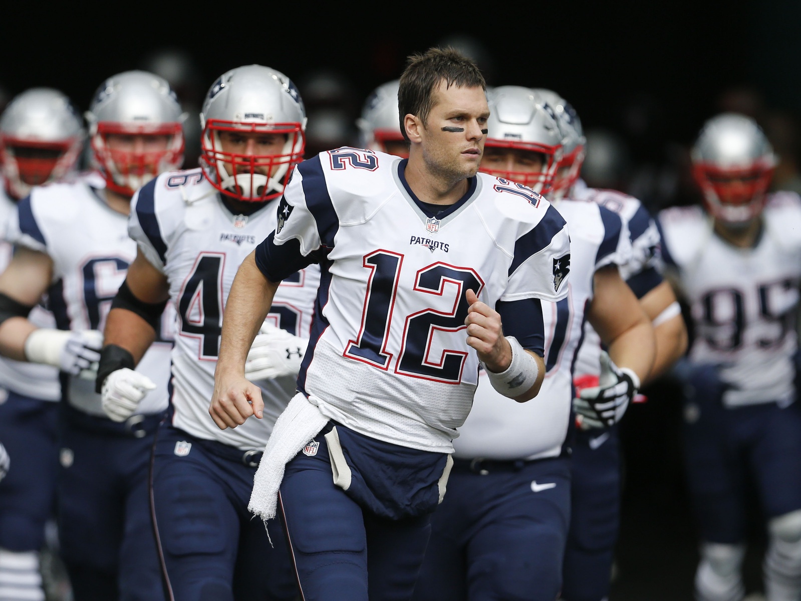 LOOK: Patriots fan wears Tom Brady 'God 