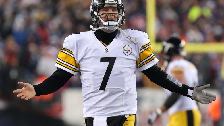 Ben Roethlisberger could be hanging up his cleats here soon.