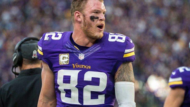 Vikings tight end Kyle Rudolph