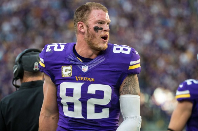 Vikings celebrate touchdown with duck, duck, goose