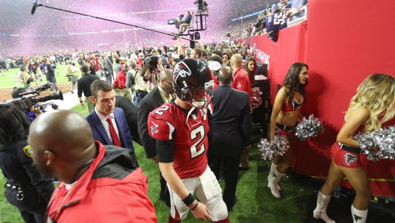 Matt Ryan Super Bowl LI Atlanta Falcons New England Patriots