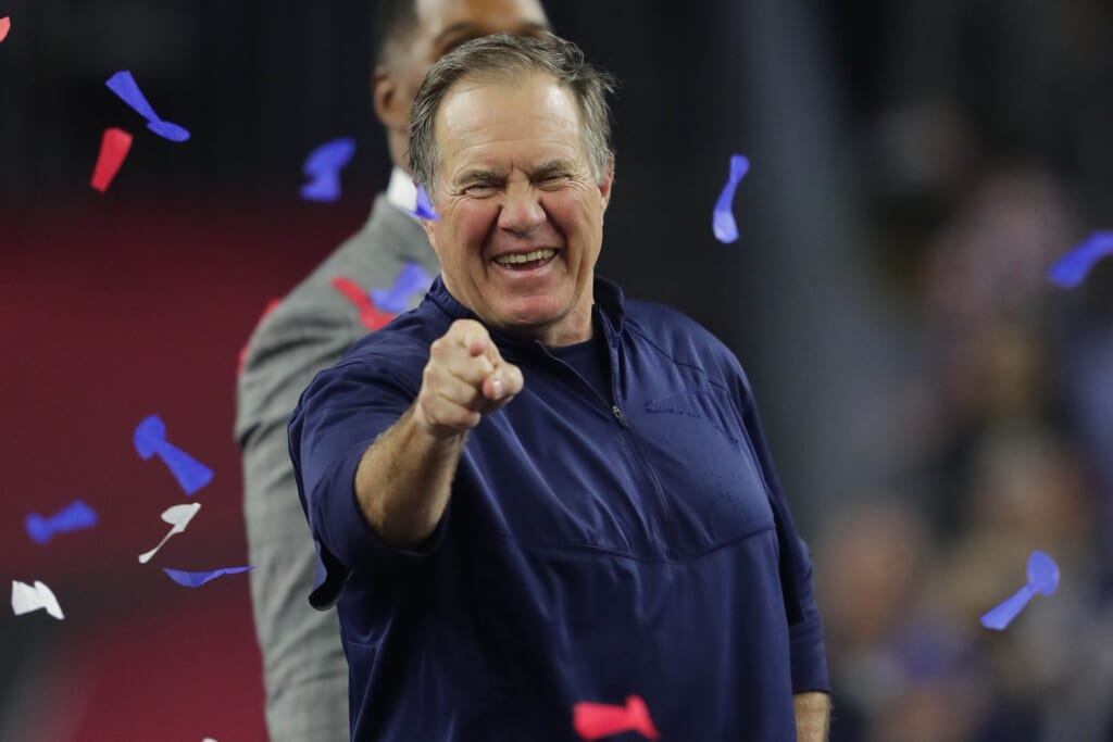 Bill Belichick and the Patriots are in a prime position heading into free agency with Jimmy Garoppolo in their back pocket.