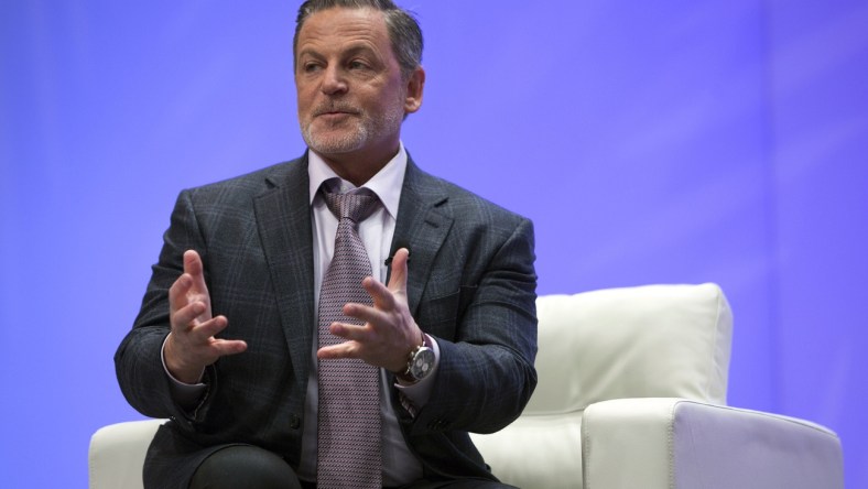 Cleveland Cavaliers owner Dan Gilbert speaks at business convention