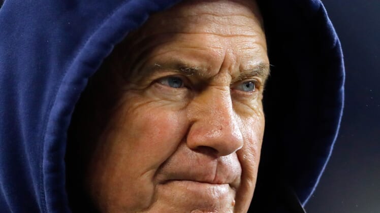 Bill Belichick of the New England Patriots hasn't discussed a Malcolm Butler trade with the Saints yet