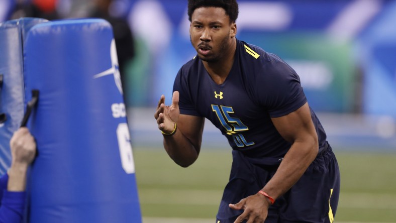 Myles Garrett is a freak among freaks in the NFL Draft