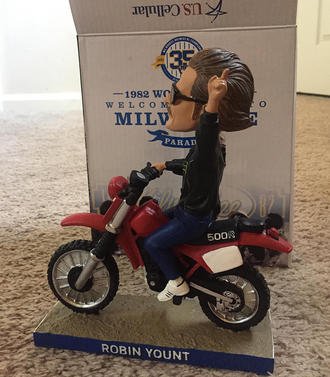 Take a look at this awesome Robin Yount bobblehead.
