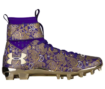 Cam Newton Prince tribute cleats on sale