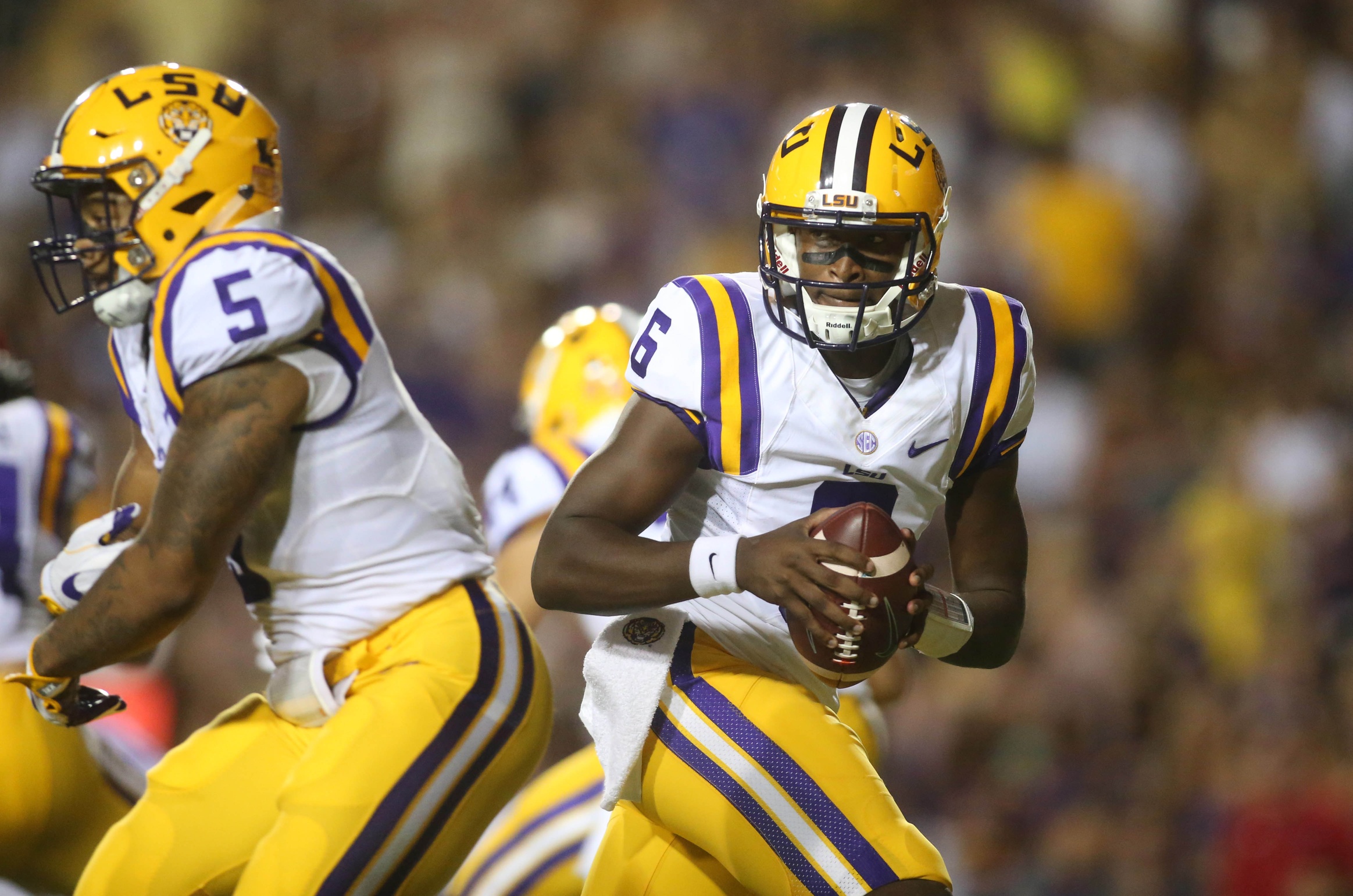 North Carolina officially adds former LSU QB Brandon Harris